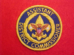 ASSISTANT DISTRICT COMMISSIONER, 1970-72