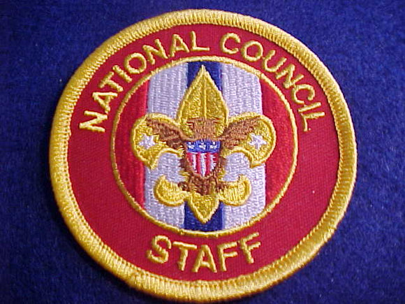 NATIONAL COUNCIL STAFF, COMPUTER DESIGN, 2010, BSA PLASTIC BACK