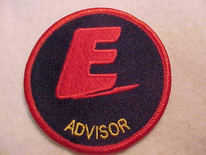 EXPLORER ADVISOR, FULLY EMBROIDERED, NAVY BLUE BKGR.