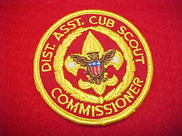 DIST. ASST. CUB SCOUT COMMISSIONER, 1976-93