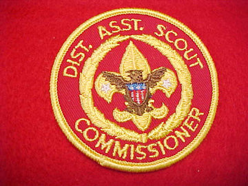 DIST. ASST. SCOUT COMMISSIONER, 1978-93