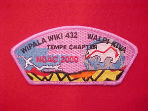 GRAND CANYON COUNCIL, SU-A (PREVIOUSLY LISTED AS SA-8), 2000 NOAC/ 432 WIPALA WIKI