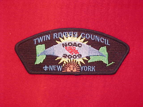TWIN RIVERS COUNCIL, SA-64, 2009 NOAC, BLACK BORDER/ 364 KITTAN