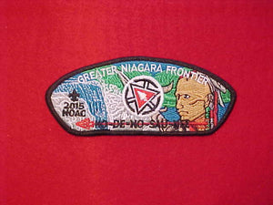 GREATER NIAGARA FRONTIER COUNCIL, SA-82, 2015 NOAC/ 159 HO-DE-NO-SAU-NEE