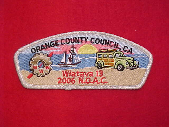 ORANGE COUNTY COUNCIL, SA-142, 2006 NOAC, SMY BORDER, 400 MADE/ 13 WIATAVA