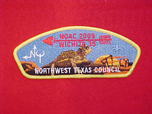 NORTHWEST TEXAS COUNCIL, SA-8, 2009 NOAC/ 35 WICHITA