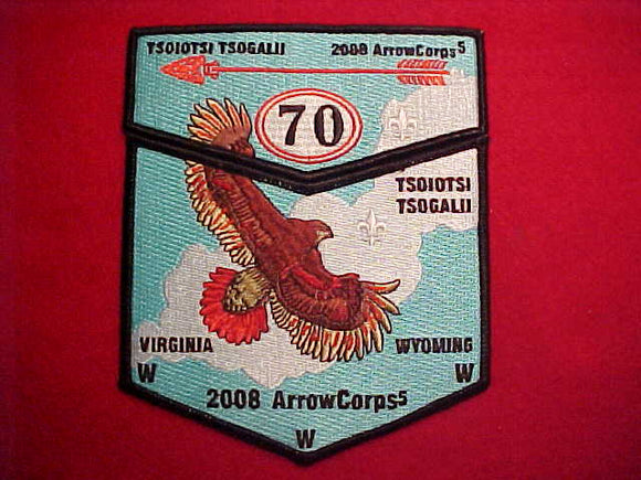 70 S27 + X15 TSOIOTSI TSOGALII, 2008 ARROW CORPS 5, VIRGINIA/WYOMING