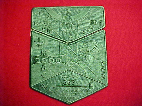 383 S29 + X10 TAHOSA, 2000 NOAC, UNIVERSITY OF TENNESSEE, GREEN GHOST
