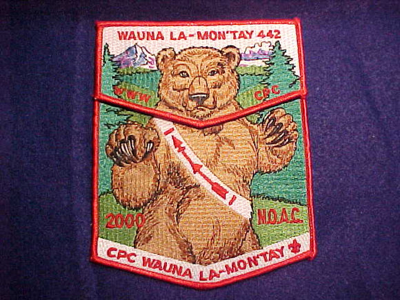 442 S44 + X21 WAUNA LA-MON' TAY, NOAC 2000, CPC