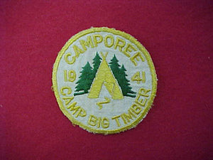 Camp Big Timber Camporee - 1941 (Act41-1)