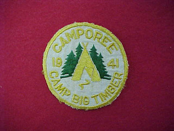Camp Big Timber Camporee - 1941 (Act41-1)
