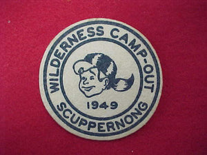 Scuppernong Wilderness Camp-Out - 1949 (Act49-10)