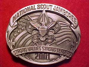 2005 National Jamboree pewter belt buckle