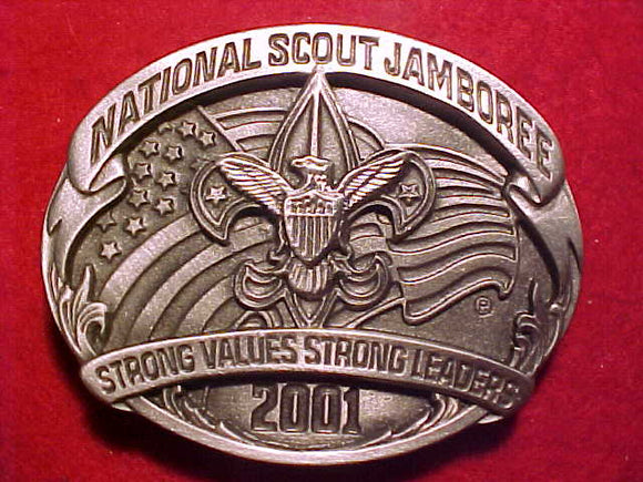 2005 National Jamboree pewter belt buckle
