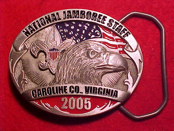 2005 National Jamboree, staff belt buckle