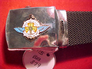Egypt Air Scout belt buckle with web belt.