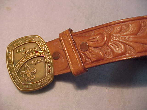 2 Chrome & Brass Eagle Belt Buckle. Un-used. - Helia Beer Co