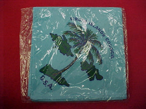 Virgin Islands council neckerchief. Mint original bag