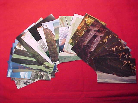 PHILMONT POSTCARDS (26), NONE HAVE BEEN WRITTEN ON OR MAILED