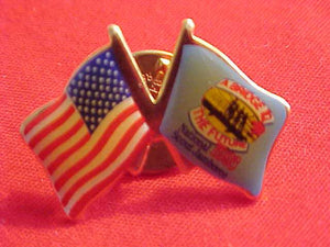NJ FLAG PINS, 1993, QTY. 10