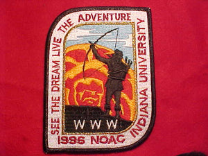 1996 NOAC JACKET PATCHES, QTY. 5