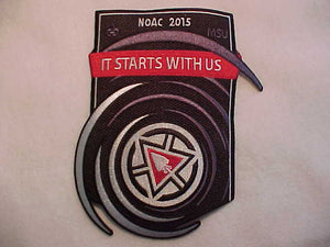 2015 NOAC JACKET PATCHES, QTY. 5