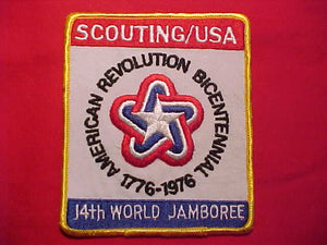 1975 WJ/NORDJAMB JACKET PATCHES, BSA CONTIGENT, QTY. 10