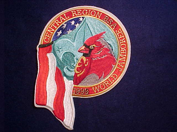 1999 WJ JACKET PATCHES, BSA CENTRAL REGION, QTY. 10