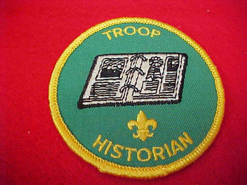 TROOP HISTORIAN, 1972-89