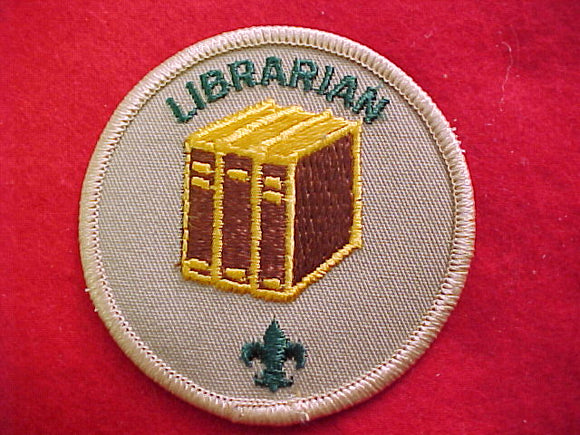 librarian, 1989+, TAN TWILL