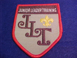 Junior Leader Training, yellow fdl.  FDL with cross bar.