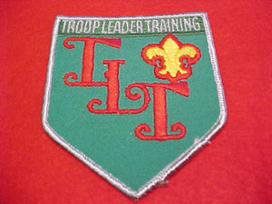 Troop Leader Training, green twill