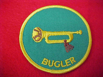 BUGLER, PLASTIC BACK, 1972-89