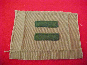 PATROL LEADER, FELT BARS, 1914-33, USED, EXCELLENT CONDITION