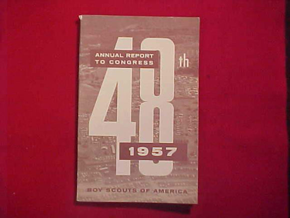 1957 BSA FORTY-EIGHTH ANNUAL REPORT