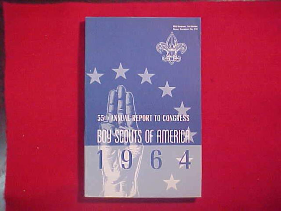 1964 BSA FIFTY-FIFTH ANNUAL REPORT