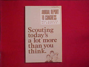 1972 BSA SIXTY-THIRD ANNUAL REPORT
