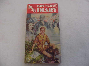 1938 BSA DIARY, MINT CONDITION