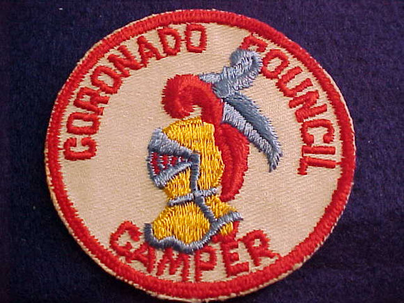 CORONADO COUNCIL CAMPER, 1950'S, MINT