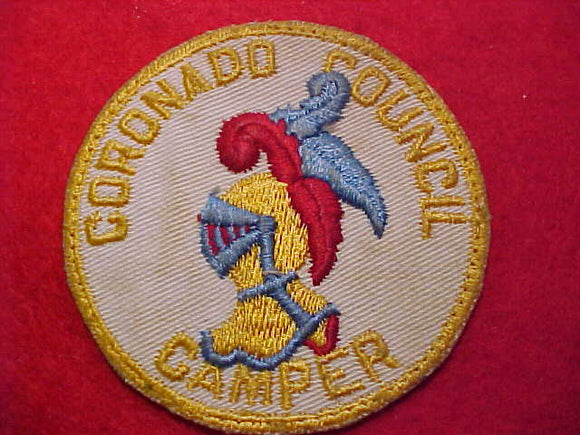 CORONADO COUNCIL CAMPER, 1950'S USED