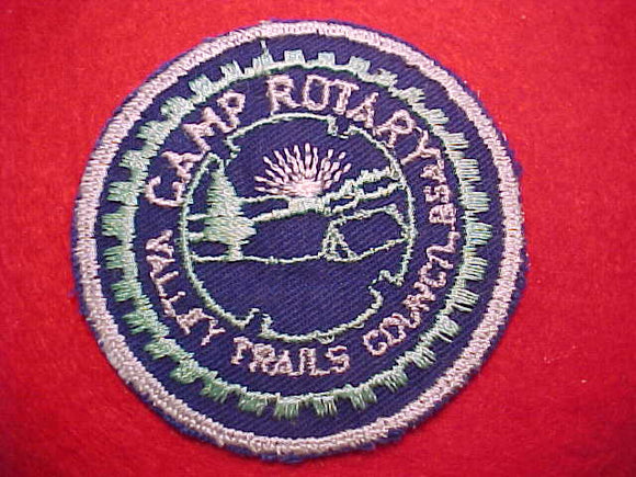 ROTARY, VALLEY TRAILS COUNCIL, 1950'S, USED