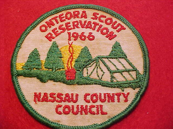 ONTEORA SCOUT RESERVATION, 1966, USED