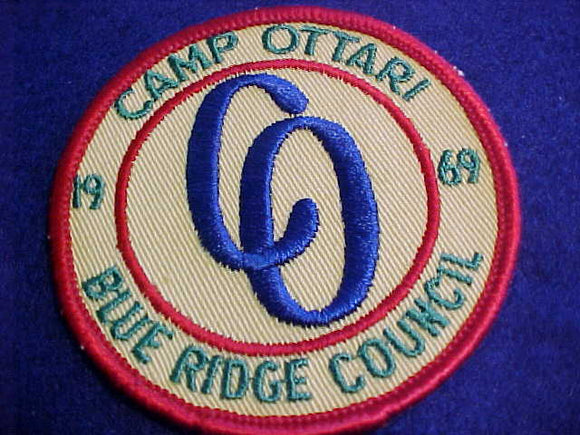 OTTARI, BLUE RIDGE COUNCIL, 1969