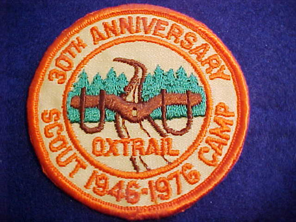 OXTRAIL SCOUT CAMP, 1946-76
