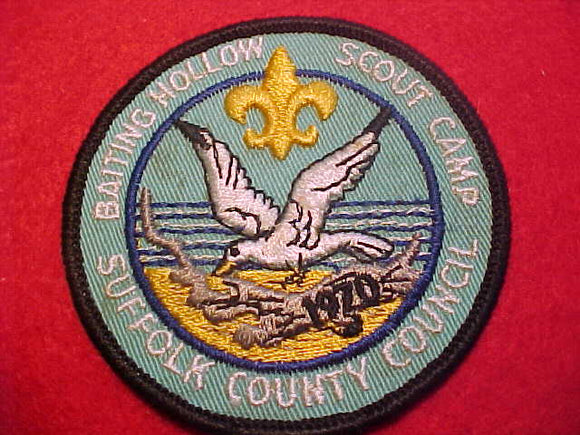 BAITING HOLLOW SCOUT CAMP, SUFFOLK COUNTY COUNCIL, 1970