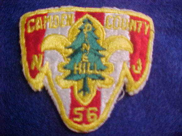 PINE HILL, CAMDEN COUNTY COUNCIL, 1956, USED