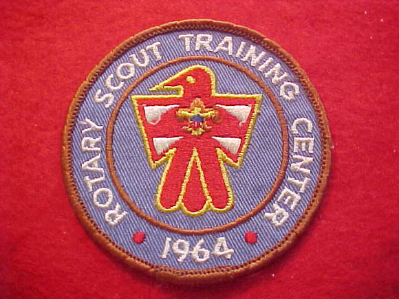 ROTARY SCOUT TRAINING CENTER, 1964