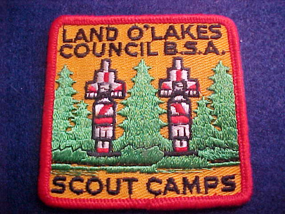 LAND O' LAKES COUNCIL SCOUT CAMPS, 1960'S
