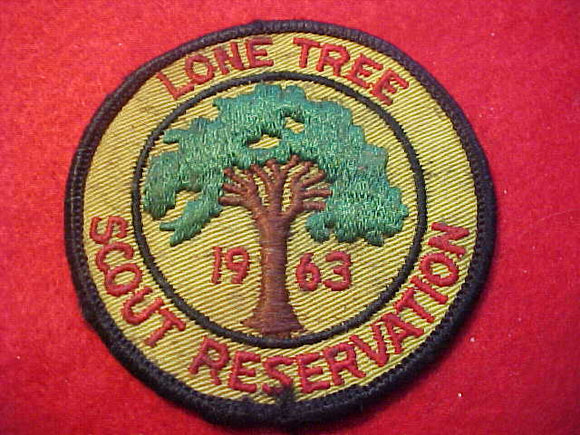 LONE TREE SCOUT RESERVATION, 1963, POOR CONDITION
