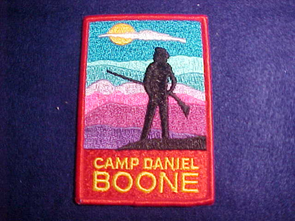 DANIEL BOONE, NO FDL, RED BDR.